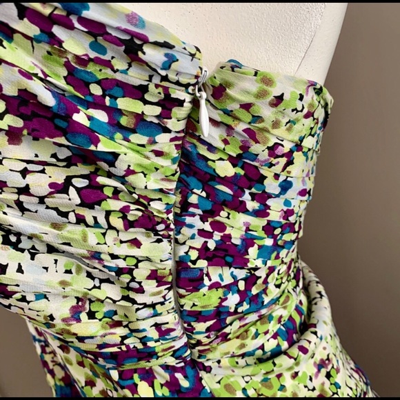 EUC Silk blend Bebe halter top - Picture 3 of 10